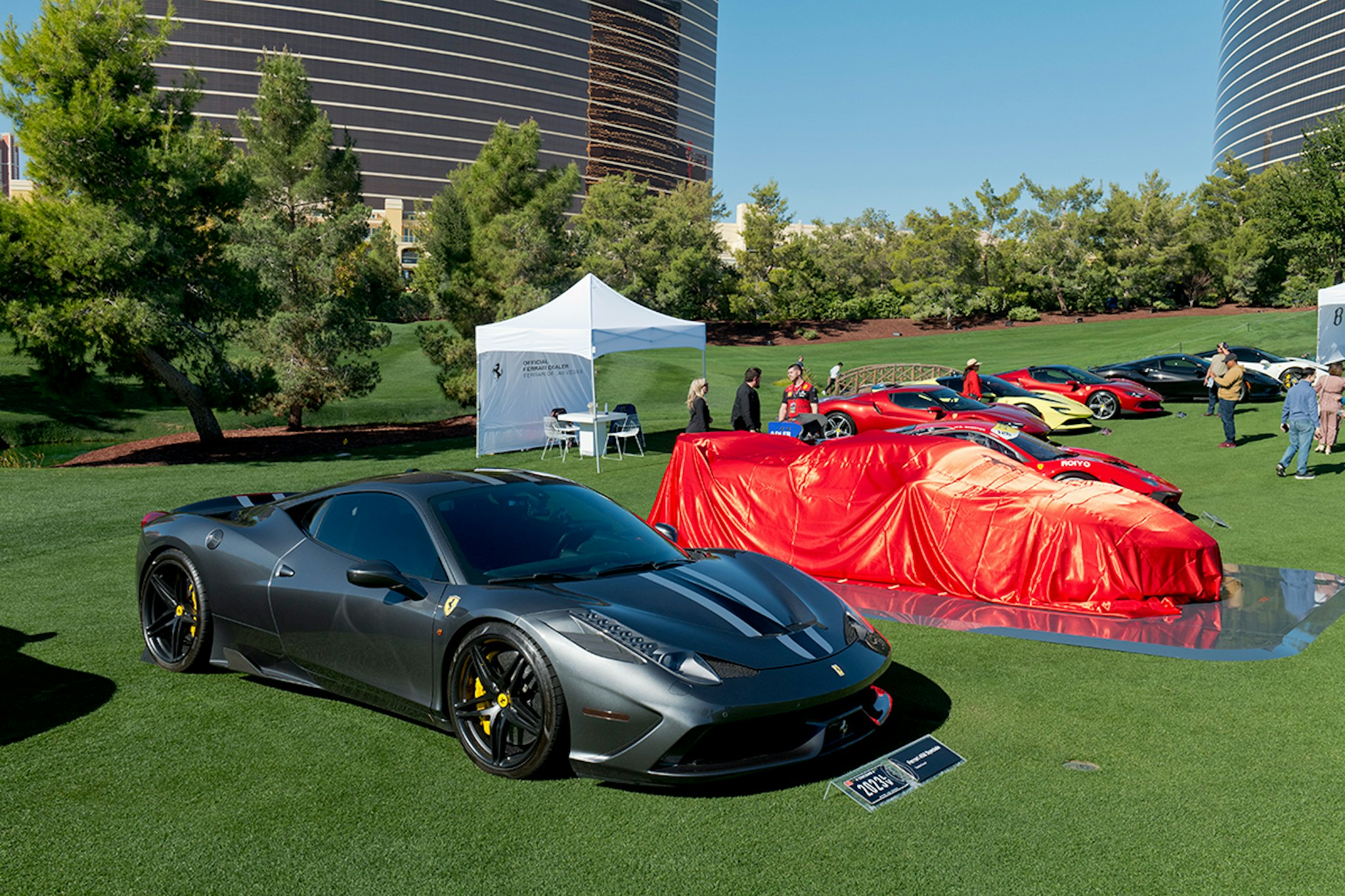 Ferrari at Concours Las Vegas 